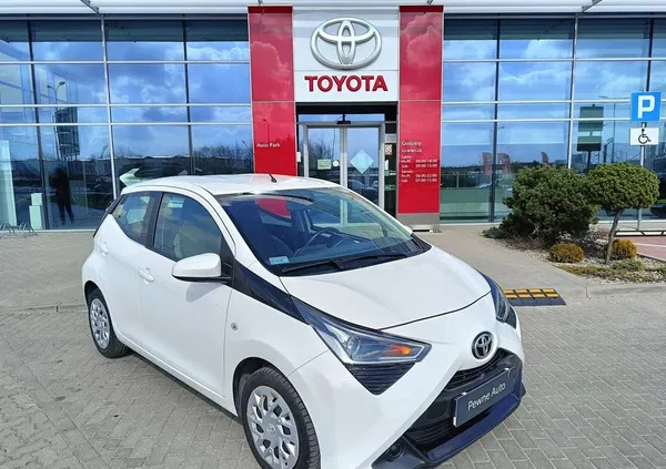 toyota krosno odrzańskie Toyota Aygo cena 38900 przebieg: 78500, rok produkcji 2020 z Krosno Odrzańskie